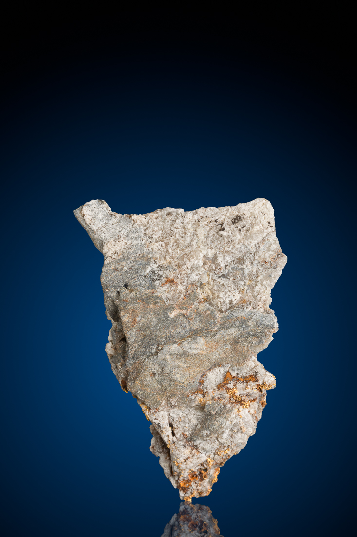 (image for) Intriguing, Tapered Natural Gold Bearing Quartz and Host Rock - Washoe County, NV - 32.30 grams